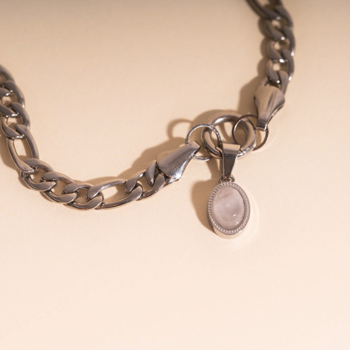 Dawn to Dusk Oval Necklace Charm
