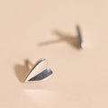 Folded Heart Stud Earrings 6