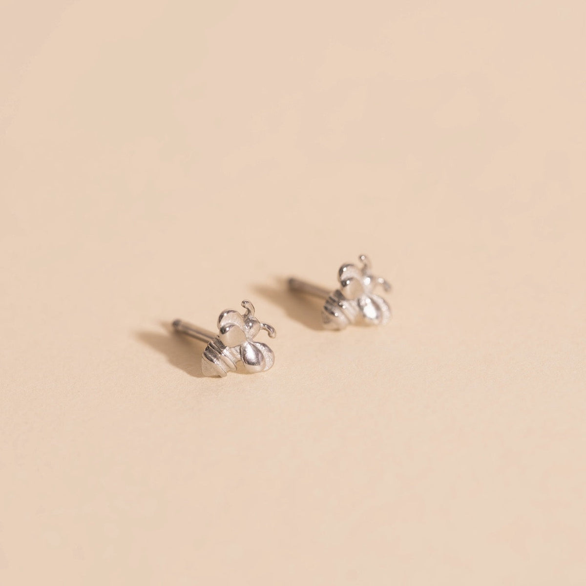 Mini Bumble Bee Stud Earrings