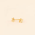 Plumeria Flower Stud Earrings 6