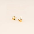 Puffy Heart Stud Earrings 1