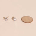 Mini Basic Flower Stud Earrings 8