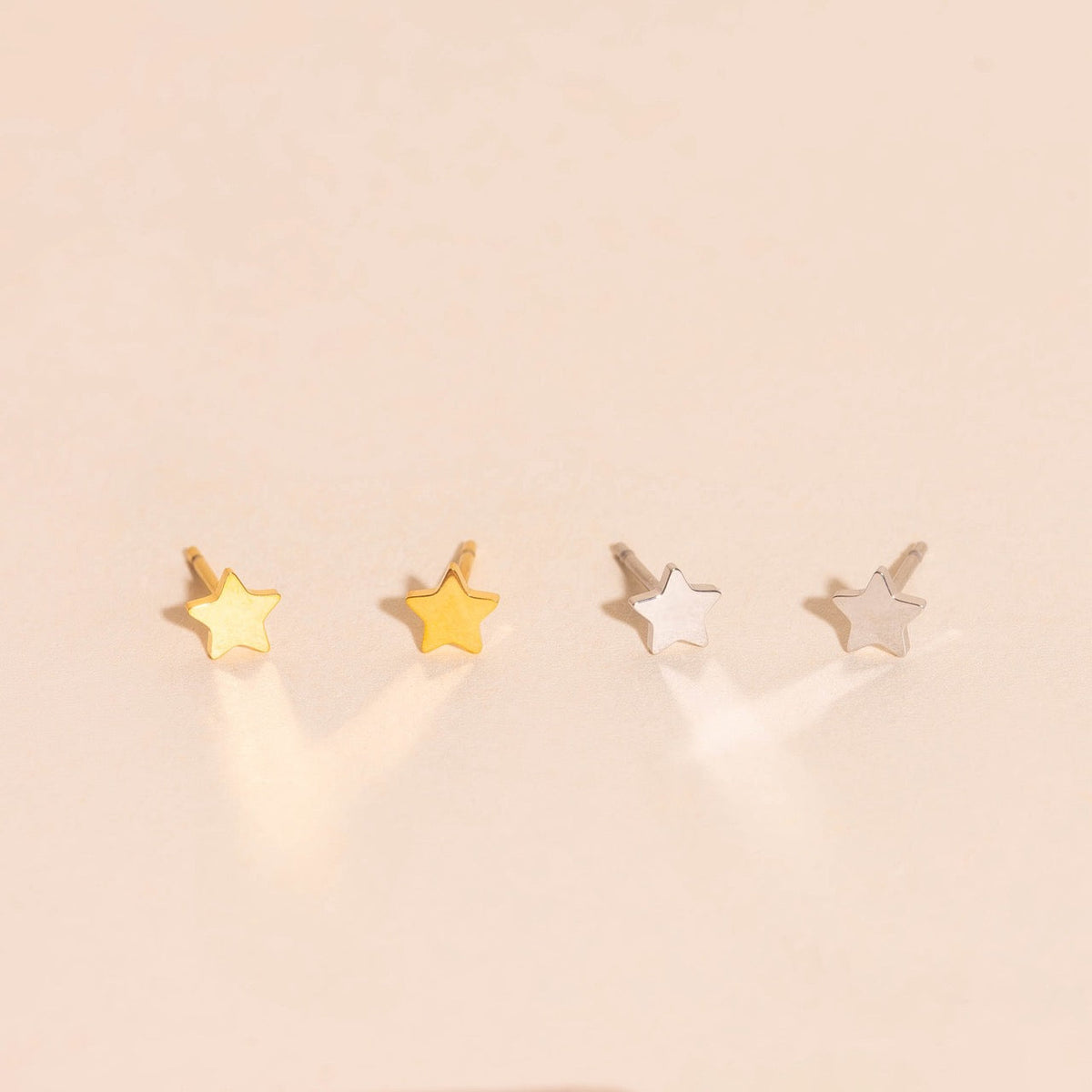 Mini Star Stud Earrings
