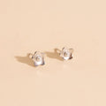 Mini Pearl Flower Stud Earrings 1