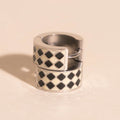 Argyle Super Chunky Huggie Hoop Earrings 2