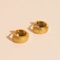 Party Super Chunky Huggie Hoop Earrings 3