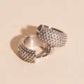 Party Super Chunky Huggie Hoop Earrings 6