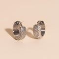Party Super Chunky Huggie Hoop Earrings 4