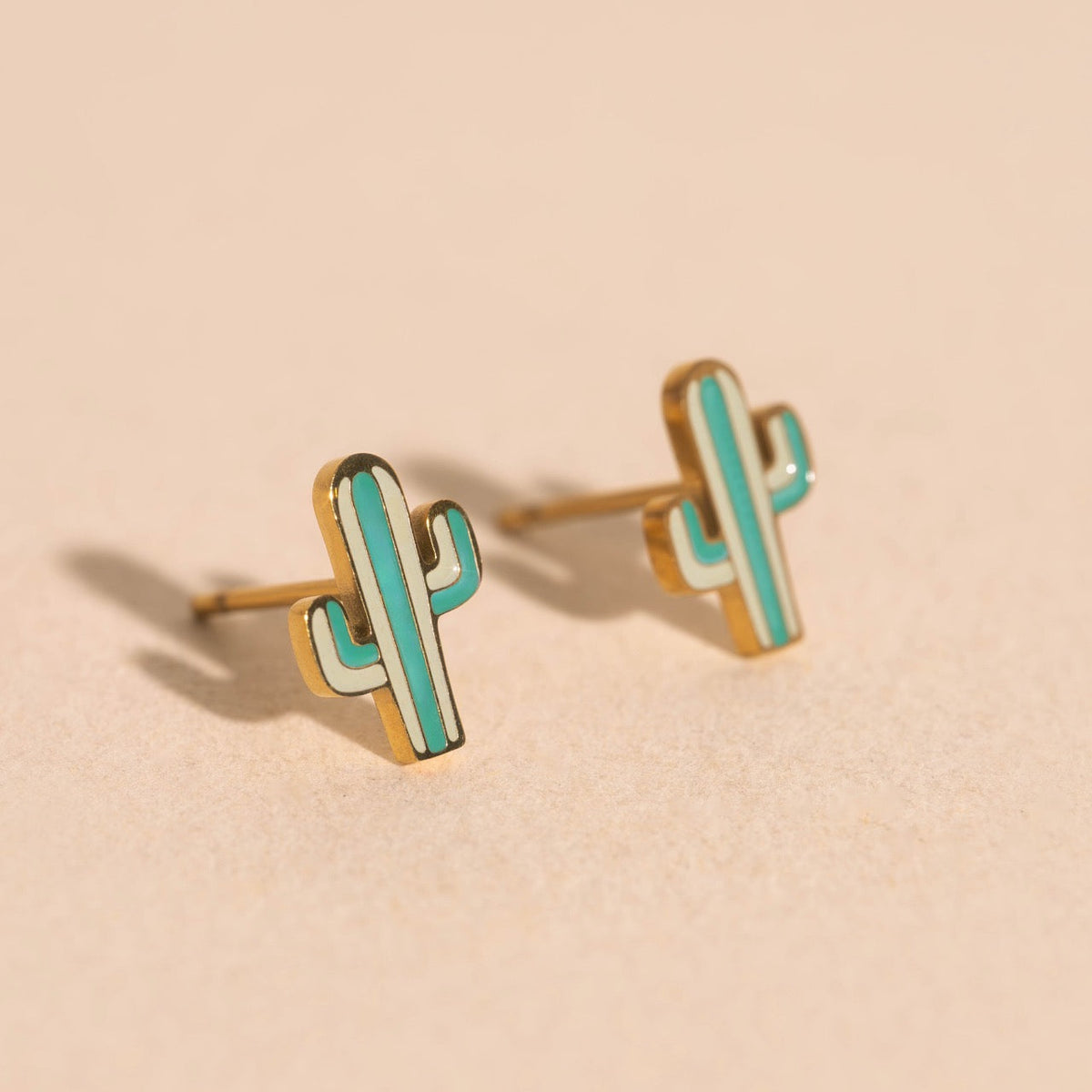 Cactus Stud Earrings