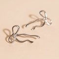 Dainty Bow Stud Earrings 9