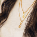 November Birthstone Necklace Charm 2
