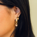 O.G. Smooth Chunky Huggie Hoop Earrings 3