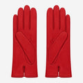 P2666 (red) - Women’s unlined Italian lambskin leather dress gloves 2