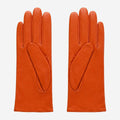 P2666 (orange) – Women’s unlined Italian lambskin leather dress gloves 2