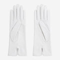 PZ01G (white) – Unlined Italian lambskin embroidered dress gloves 2