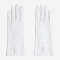 PZ01 (white) – Embroidered unlined Italian lambskin opera gloves 2
