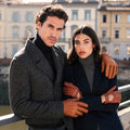 Antonio (brown) – Luxurious Italian peccary leather gloves with cashmere lining 10