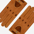 Marcello (brown) – Luxurious Italian peccary driving gloves 3