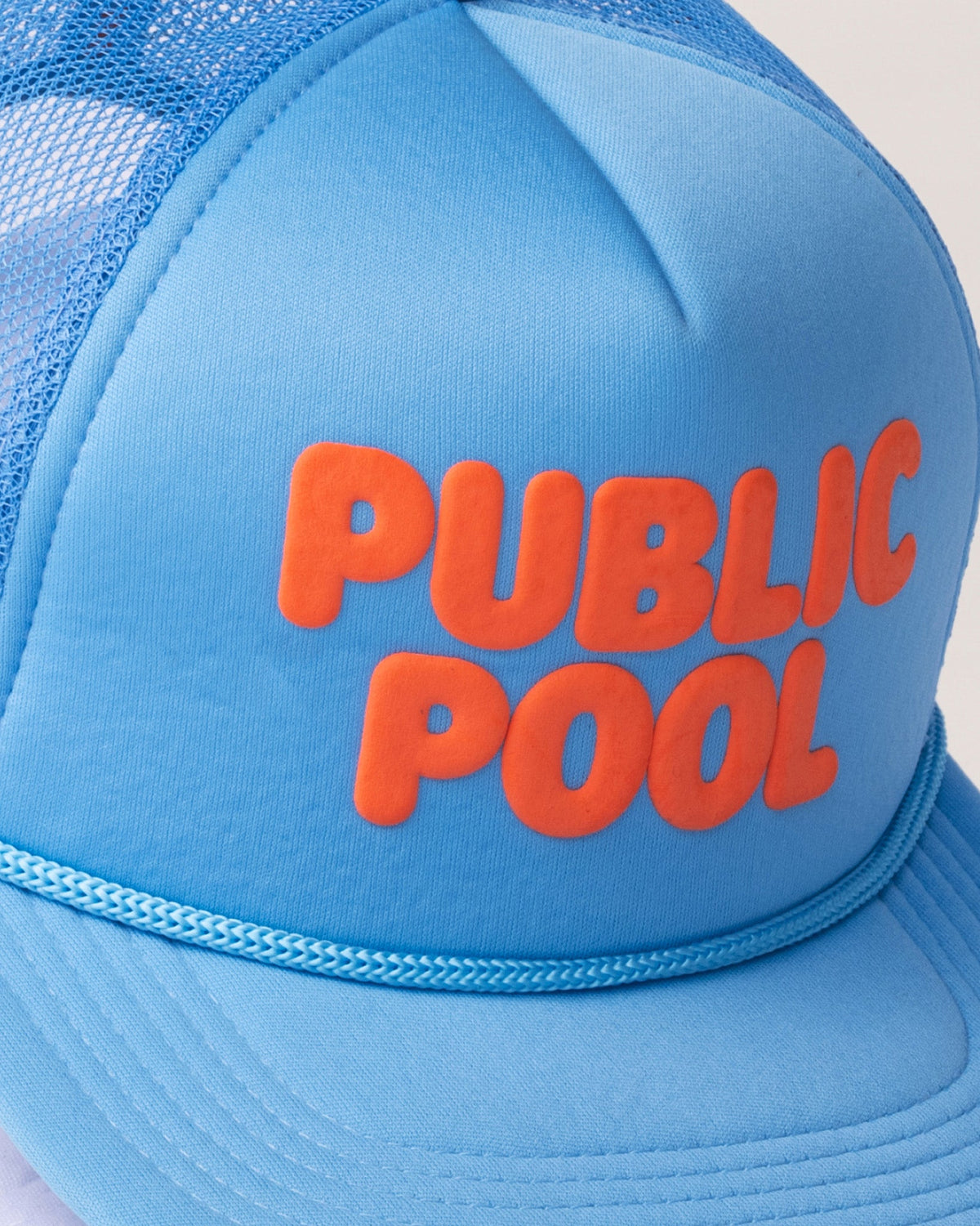 Pool Trucker Hat — Baby Blue