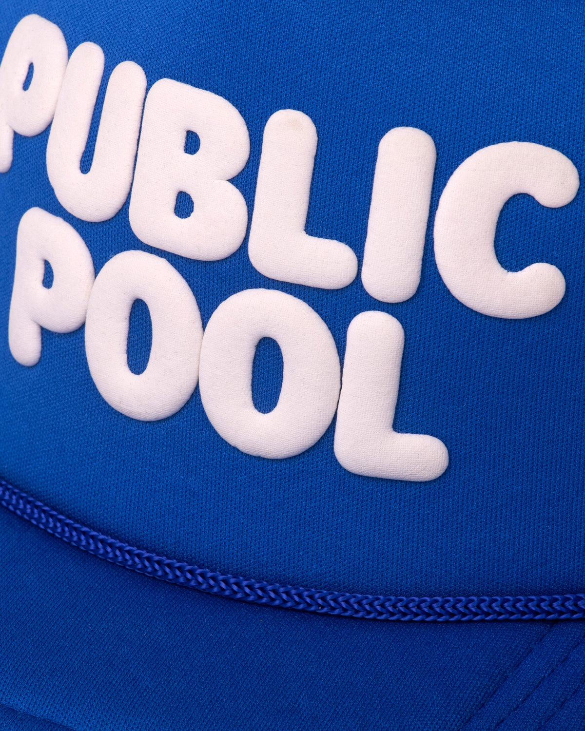 Pool Trucker Hat — Cobalt