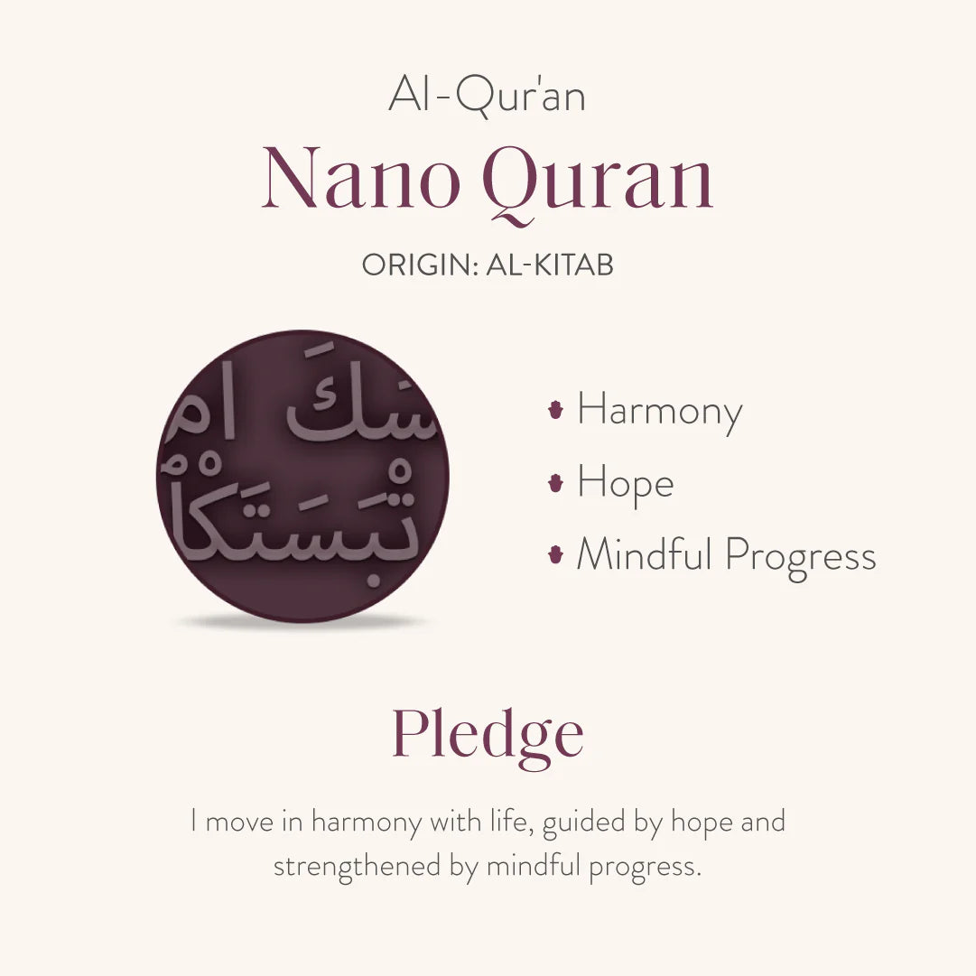 Eternal Script Quran Nano Chip Necklace
