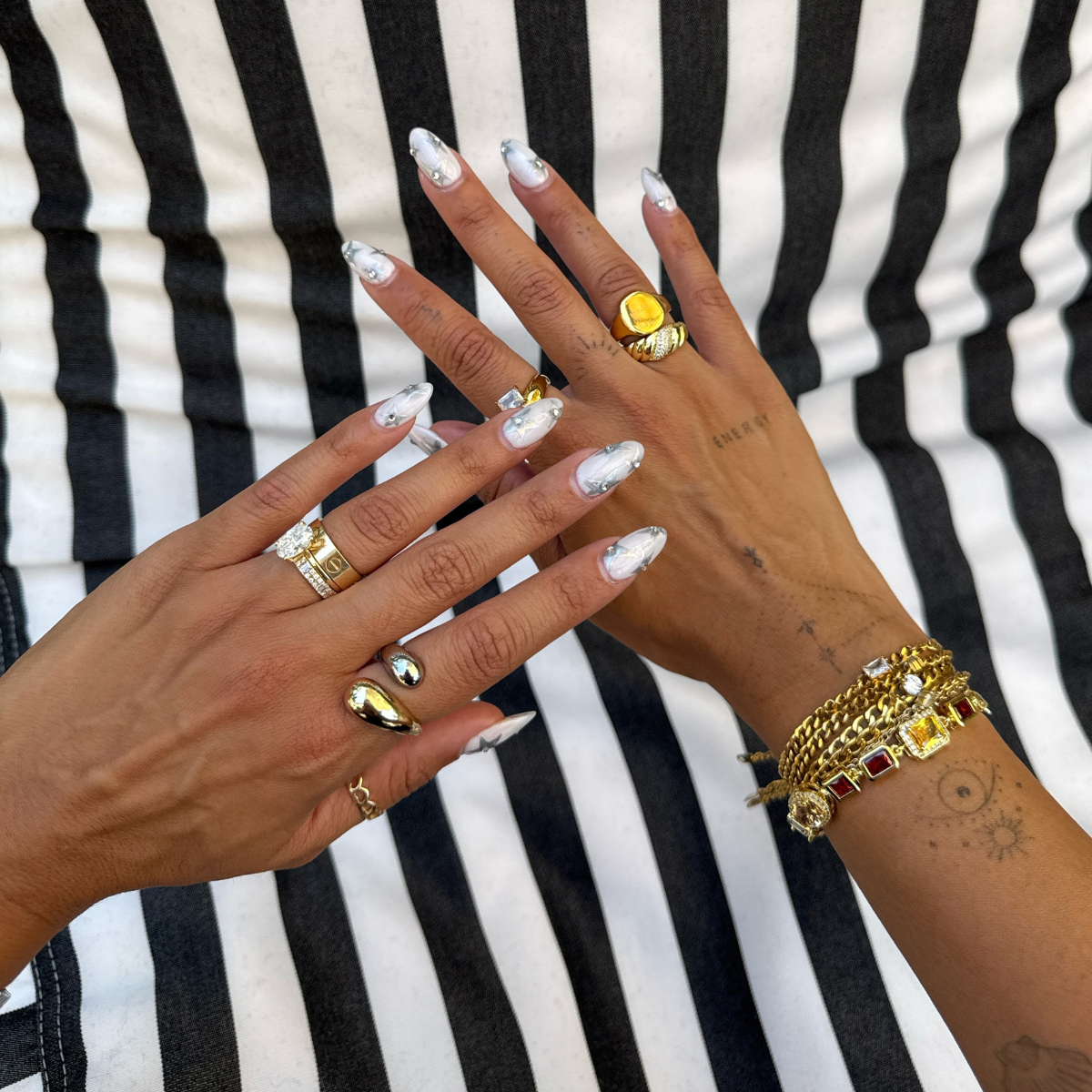 18K Gold-Plated Raven Chain