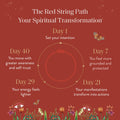 Infinite Guidance Hamsa Red String Bracelet 4