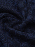 Bruno (blue) - Warm and soft Italian scarf from wool blend 4
