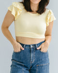 Ruffle Sleeve Halftee 3