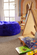 Shearling Handmade Pouf 4