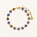 Celestial Insight Lapis Evil Eye Bracelet 1