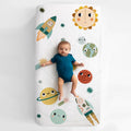 Space Explorer Standard Size Crib Sheet 1