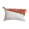 Leather Fringes Pillow 1