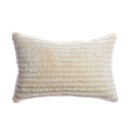 Shearling Striped Ultra Soft Pillow 3
