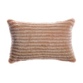Shearling Striped Ultra Soft Pillow 4