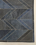 SPECIAL HERRINGBONE – Handcrafted Designer Cowhide Rug 5