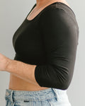 Halftee Square Neck 3/4 Sleeve 3