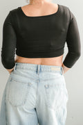 Halftee Square Neck 3/4 Sleeve 4