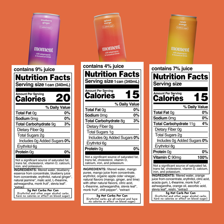 The Moment collection (sparkling & still | 18 pack)