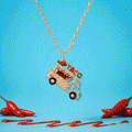 Taco Truck Locket Necklace 2