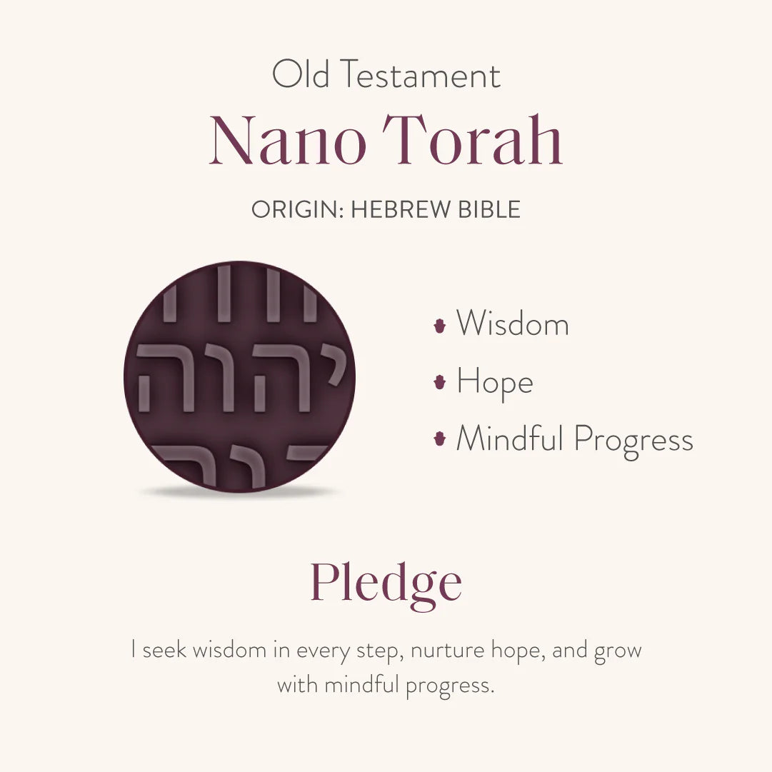 Eternal Brilliance Torah Nano Chip Necklace