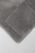TETRIS - Grey Shearling Rug 4