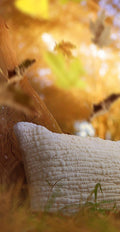 Natural Textured Wool Pillow 5