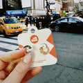 NYC 3D Huggie Hoop Earrings 10