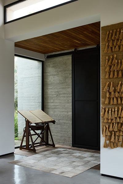 Theo Lasered - Natural Cowhide Rug, by Homelosophy