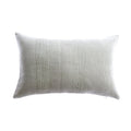Tom Grey Woven Lumbar Pillow 1