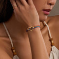 Soulful Connection Heart Rainbow Bracelet 2