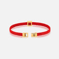 Ethereal Insight Men's Evil Eye Red String Bracelet 4
