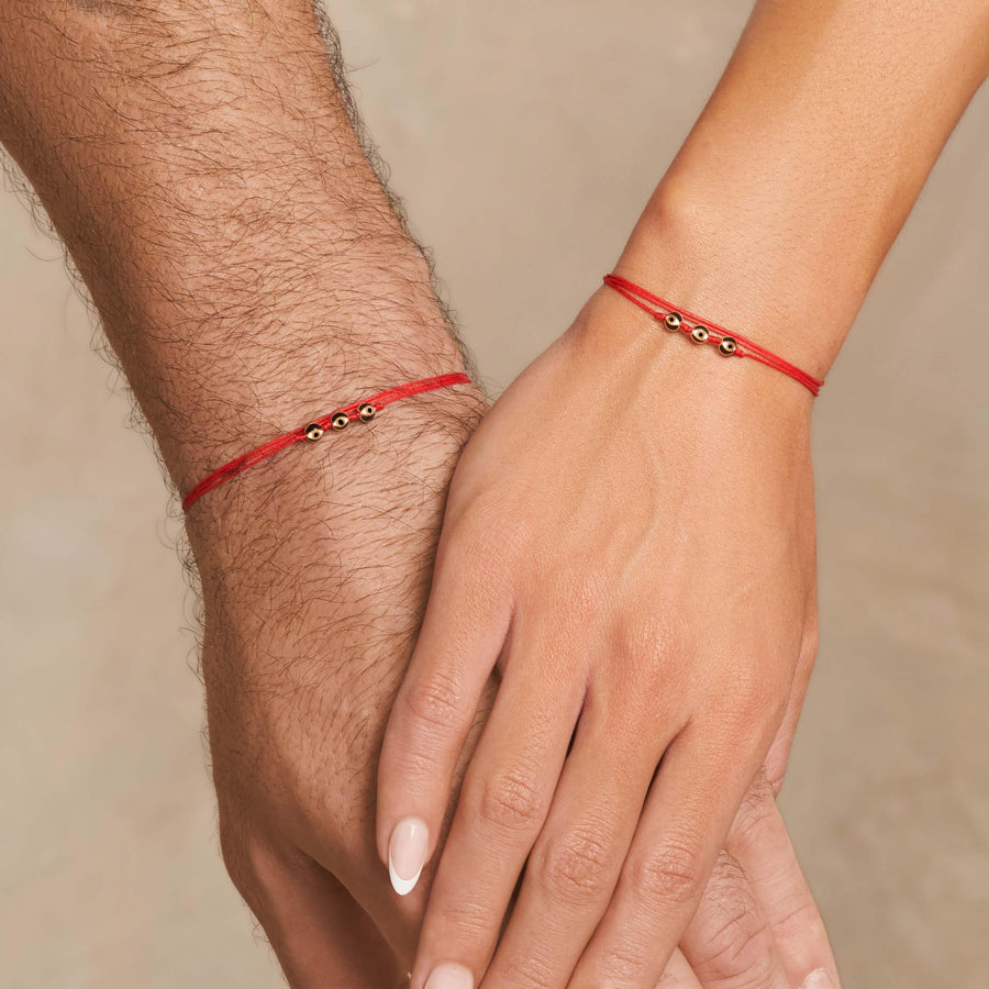 Amplified Protection - Evil Eye Red String Bracelet
