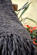 Flame Chunky Wool Blanket 9